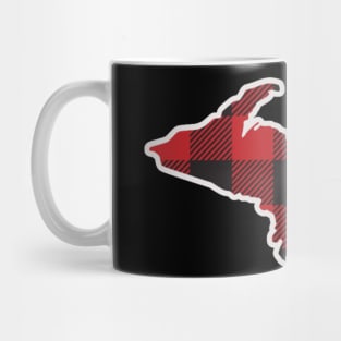 Yooper Plaid Logo Mug